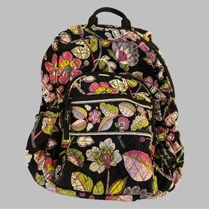 VERA BRADLEY Moon Blooms Campus Backpack
